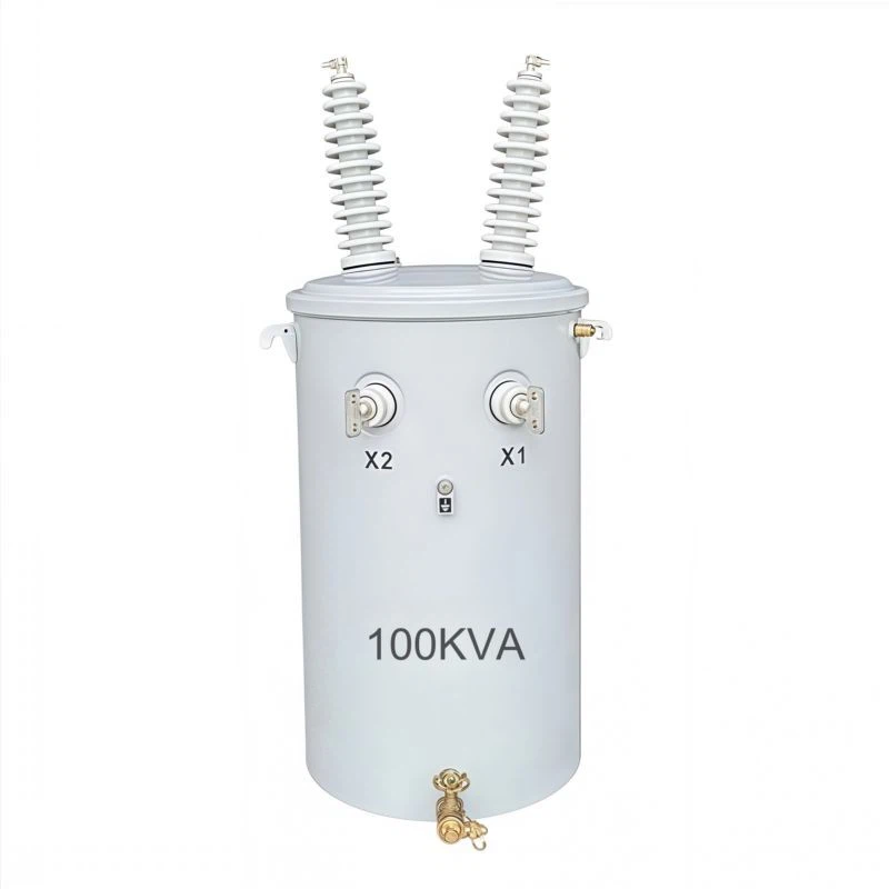 100 KVA Single Phase Pole Mounted Transformer factory